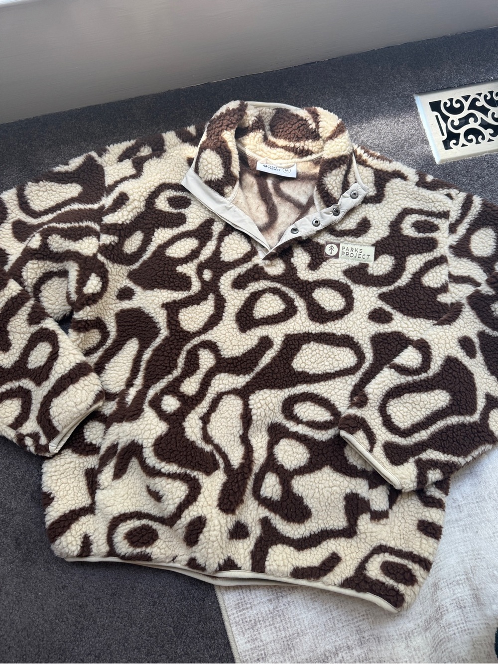 Parks Project Yellowstone Geysers Trail High Pile Fleece M